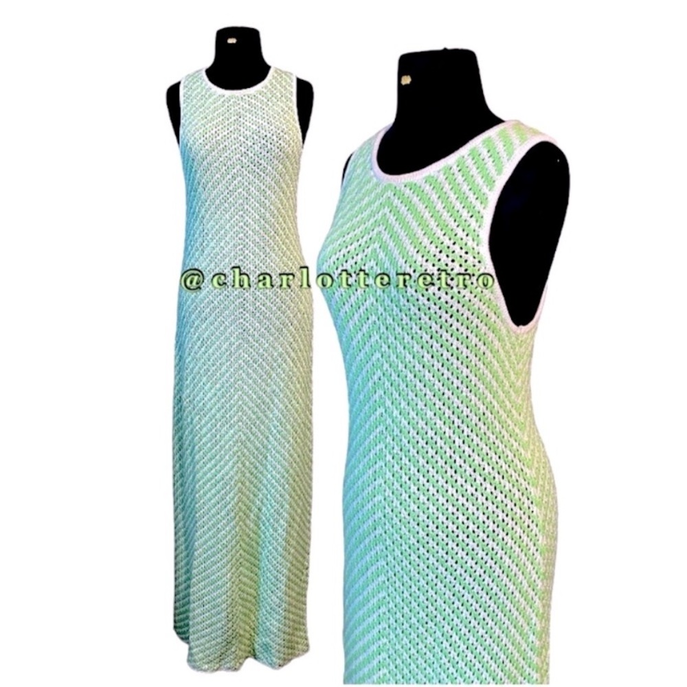House of Harlow • Chevron Crochet Knit Maxi - Picture 1 of 7